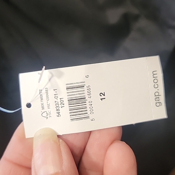 GAP Size 12 Black 3" Khaki Short, NEW with Tag - Picture 14 of 14